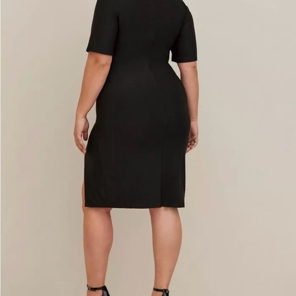 Torrid Bodycon Black Dress Size 2X NWT - Picture 7 of 9